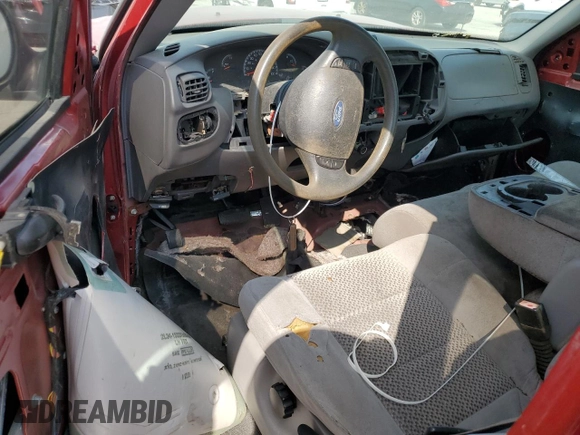 2004 Ford F-150 XL with VIN 2FTRX17W64CA79272, listed as a Copart auction lot 59186965 with 170,512 mi miles and Salvage title. Bid and sale history available at DreamBid. Image 8.