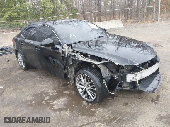 2016 Lexus IS 300/350 with VIN JTHCM1D26G5001653, listed as a IAAI auction lot 41744465 with 100,751 mi miles and . Bid and sale history available at DreamBid. Image 1.