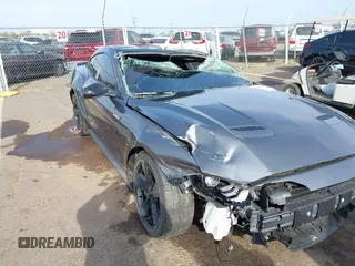 2022 Ford Mustang GT with VIN 1FA6P8CF2N5131421, listed as a IAAI auction lot 42047492 with 21,376 mi miles and . Bid and sale history available at DreamBid. Image 6.