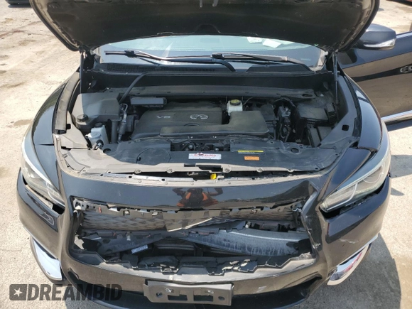 2020 Infiniti QX60 Pure with VIN 5N1DL0MM7LC518210, listed as a Copart auction lot 59403765 with 55,171 mi miles and Salvage title. Bid and sale history available at DreamBid. Image 12.