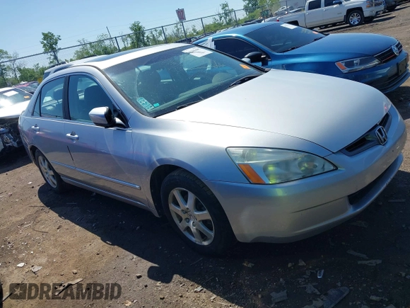 2005 Honda Accord EX-L z VIN 1HGCM66845A041929, wystawiony jako IAAI lot #42193697 z przebiegiem 165 324 mil mil oraz . Historia ofert i sprzedaży dostępna na DreamBid. Obrazek 1.
