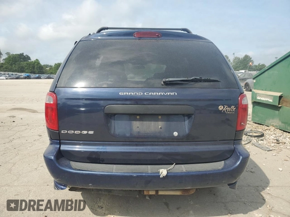 2004 Dodge Caravan SE with VIN 1D4GP24R94B596320, listed as a Copart auction lot 61077445 with 86,642 mi miles and Salvage title. Bid and sale history available at DreamBid. Image 6.