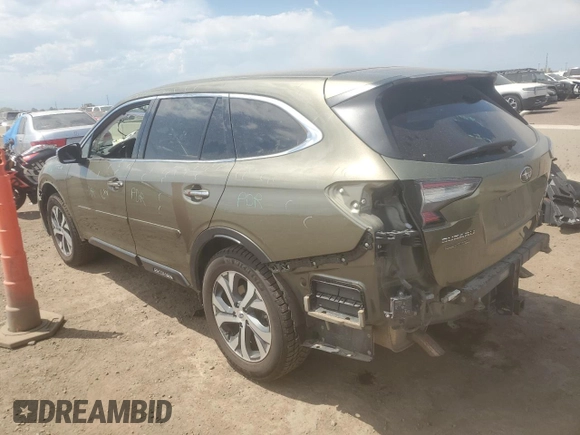 2022 Subaru Outback Touring XT with VIN 4S4BTGPD3N3173546, listed as a Copart auction lot 61101425 with 41,767 mi miles and Clean title. Bid and sale history available at DreamBid. Image 2.