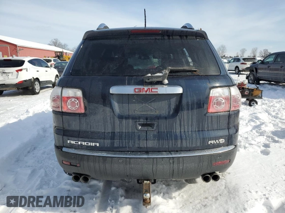 2008 GMC Acadia SLT1 with VIN 1GKEV23708J167271, listed as a Copart auction lot 45317055 with Not Provided miles and Non Repairable. Bid and sale history available at DreamBid. Image 6.