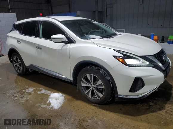 2020 Nissan Murano S with VIN 5N1AZ2AS5LN172727, listed as a Copart auction lot 44793055 with 80,823 mi miles and Salvage Title. Bid and sale history available at DreamBid. Image 4.