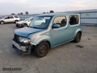 2010 Nissan Cube 1.8 S with VIN JN8AZ2KR9AT157791, listed as a Copart auction lot 84712464 with 205,624 mi miles and Salvage Title. Bid and sale history available at carsss.com. Image 1.