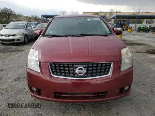 2008 Nissan Sentra S with VIN 3N1AB61E28L612939, listed as a Copart auction lot 60059405 with 129,320 mi miles and Salvage title. Bid and sale history available at DreamBid. Image 5.