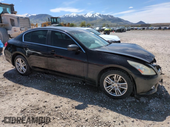 2013 Infiniti G37 x with VIN JN1CV6AR2DM762472, listed as a Copart auction lot 53565455 with 219,020 mi miles and Salvage Title. Bid and sale history available at carsss.com. Image 4.
