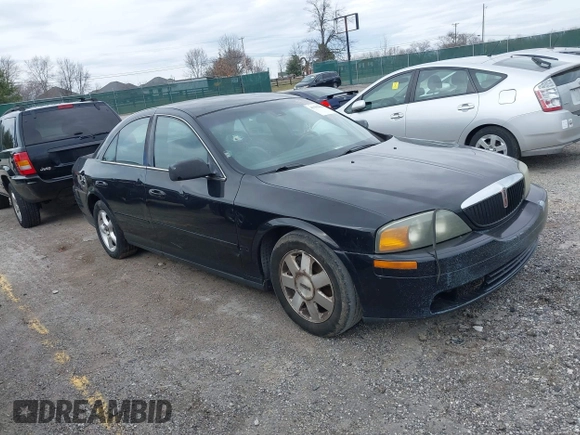 2002 Lincoln LS w/Base Pkg with VIN 1LNHM86S82Y701044, listed as a IAAI auction lot 41592614 with 192,902 mi miles. Bid and sale history available at carsss.com. Image 1.