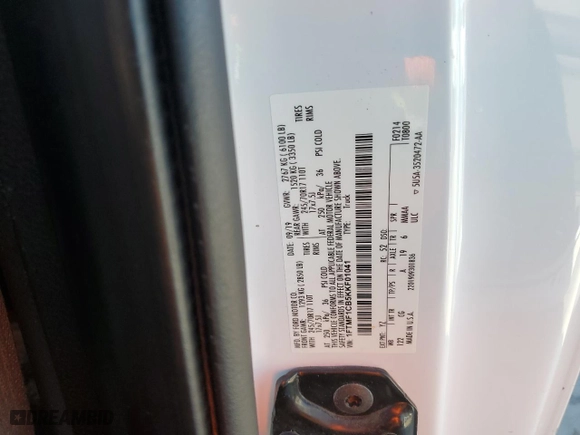 2019 Ford F-150 XL with VIN 1FTMF1CB5KKF01041, listed as a Copart auction lot 79440974 with 149,964 mi miles and Clean Title. Bid and sale history available at carsss.com. Image 12.