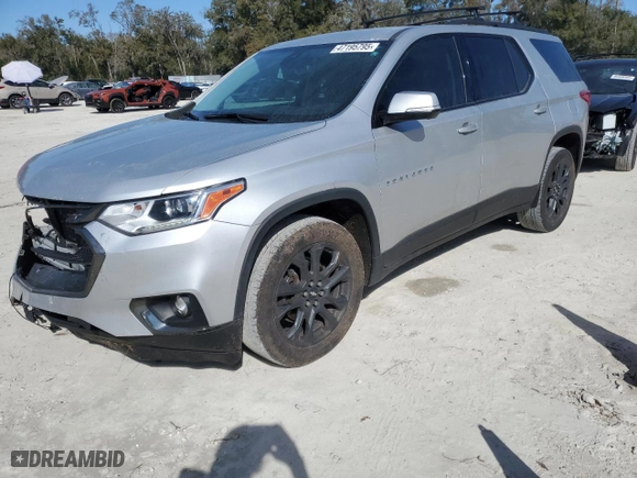 2020 Chevrolet Traverse RS with VIN 1GNERJKWXLJ210677, listed as a Copart auction lot 47195795 with 115,863 mi miles and Salvage Title. Bid and sale history available at carsss.com. Image 1.