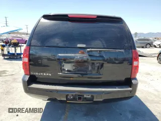 2007 Chevrolet Suburban LTZ with VIN 3GNFC16J27G211284, listed as a Copart auction lot 56581835 with 186,515 mi miles and Salvage title. Bid and sale history available at DreamBid. Image 6.