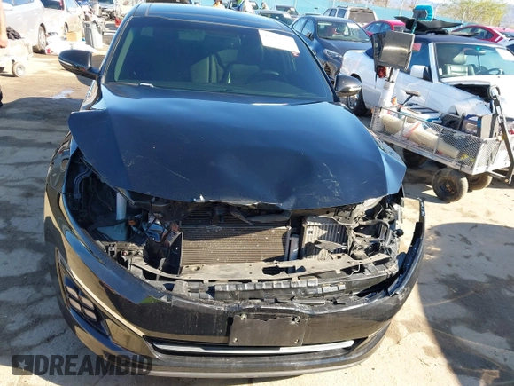 2015 Kia Optima SX Turbo with VIN 5XXGR4A63FG447041, listed as a IAAI auction lot 41812337 with 177,868 mi miles. Bid and sale history available at carsss.com. Image 13.