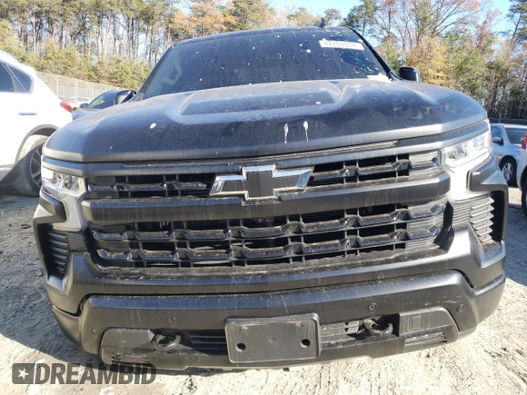 2024 Chevrolet Silverado 1500 RST with VIN 1GCUDEED5RZ158664, listed as a Copart auction lot 82283554 with 15,493 mi miles and Salvage Title. Bid and sale history available at carsss.com. Image 5.