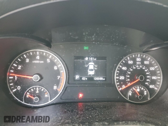 2019 Kia Optima LX with VIN 5XXGT4L38KG354515, listed as a Copart auction lot 47381055 with 126,588 mi miles and Salvage title. Bid and sale history available at DreamBid. Image 9.