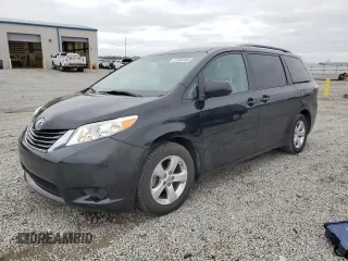 2016 Toyota Sienna LE AAS with VIN 5TDKK3DC7GS706561, listed as a Copart auction lot 51363465 with 107,443 mi miles and Salvage Title. Bid and sale history available at carsss.com. Image 1.