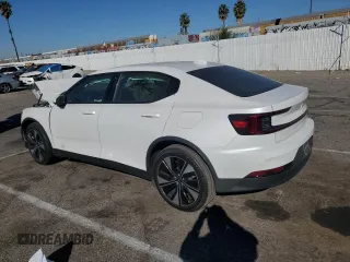 2023 Polestar 2 with VIN YSMED3KA1PL134093, listed as a Copart auction lot 79864724 with 0 mi miles and Salvage Title. Bid and sale history available at carsss.com. Image 2.