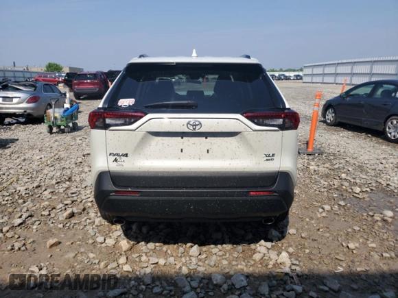 2021 Toyota RAV4 XLE Premium with VIN 2T3A1RFV4MW161896, listed as a Copart auction lot 59130275 with 18,133 mi miles and Salvage title. Bid and sale history available at DreamBid. Image 6.