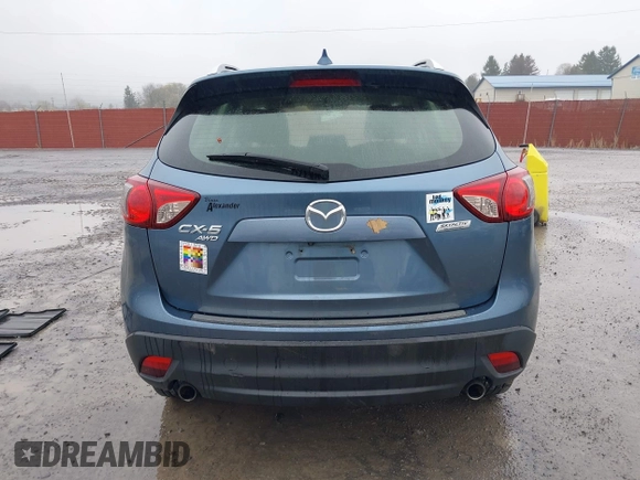 2016 Mazda CX-5 Sport with VIN JM3KE4BY5G0727608, listed as a IAAI auction lot 41975279 with 95,817 mi miles and . Bid and sale history available at carsss.com. Image 16.