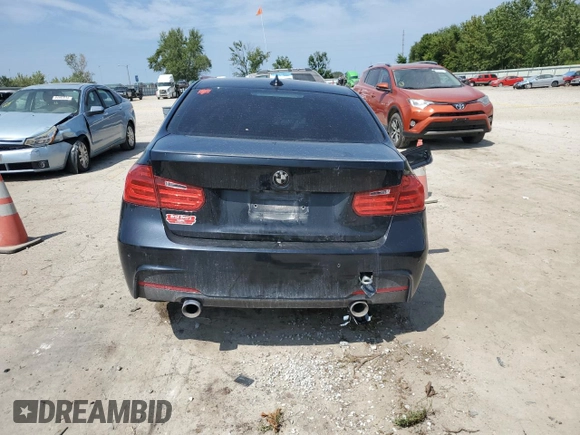 2015 BMW 3 Series 335i xDrive with VIN WBA3B9C53FP705276, listed as a Copart auction lot 68695234 with Not provided miles and Salvage title. Bid and sale history available at DreamBid. Image 6.