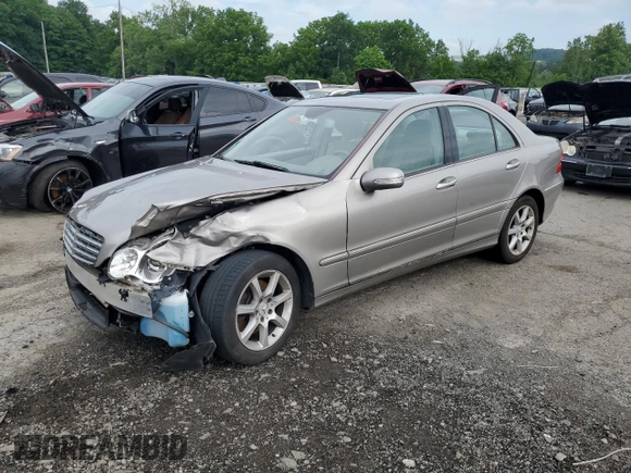2007 Mercedes-Benz C 280 Luxury z VIN WDBRF92HX7F890445, wystawiony jako Copart lot #59967035 z przebiegiem 178 426 mil mil oraz Szkoda całkowita • Salvage title. Historia ofert i sprzedaży dostępna na DreamBid. Obrazek 1.
