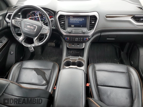 2021 GMC Acadia AT4 with VIN 1GKKNLLS3MZ206914, listed as a Copart auction lot 57458245 with 71,480 mi miles and Salvage title. Bid and sale history available at DreamBid. Image 8.