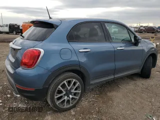 2018 FIAT 500X Urbana Edition with VIN ZFBCFXCB8JP653463, listed as a Copart auction lot 41376325 with 57,418 mi miles and Salvage Title. Bid and sale history available at carsss.com. Image 3.