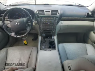 2008 Lexus LS 460 with VIN JTHBL46F285067604, listed as a Copart auction lot 61845475 with 159,870 mi miles and Salvage title. Bid and sale history available at DreamBid. Image 8.