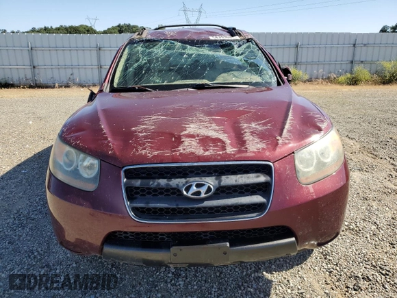 2007 Hyundai Santa Fe GLS with VIN 5NMSG13D37H005471, listed as a Copart auction lot 58399085 with 194,449 mi miles and Non repairable. Bid and sale history available at DreamBid. Image 5.