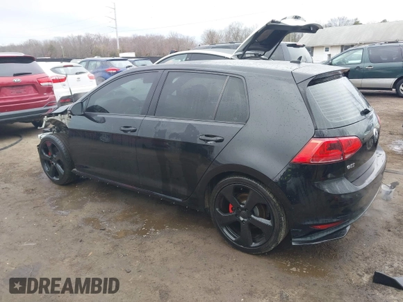 2015 Volkswagen Golf GTI Autobahn with VIN 3VW4T7AU5FM026230, listed as a IAAI auction lot 41458928 with 58,665 mi miles. Bid and sale history available at carsss.com. Image 3.