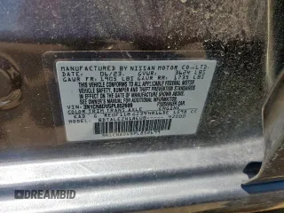 2023 Nissan Versa S with VIN 3N1CN8DV5PL852699, listed as a Copart auction lot 58822625 with 13,384 mi miles and Salvage title. Bid and sale history available at DreamBid. Image 12.