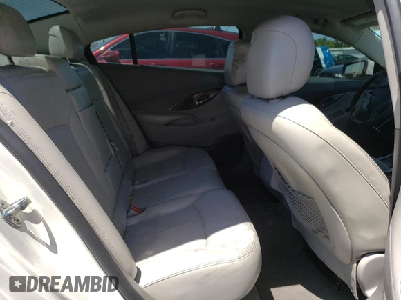 2011 Buick LaCrosse CXS with VIN 1G4GE5ED3BF386983, listed as a Copart auction lot 57137525 with 138,951 mi miles and Salvage title. Bid and sale history available at DreamBid. Image 10.