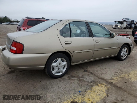 2001 Nissan Altima GXE with VIN 1N4DL01D31C203027, listed as a Copart auction lot 48003464 with 99,667 mi miles and Salvage Title. Bid and sale history available at carsss.com. Image 3.