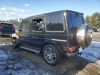 2015 Mercedes-Benz G-Class G 63 AMG with VIN WDCYC7DF2FX235723, listed as a Copart auction lot 83304194 with 0 mi miles and Salvage Title. Bid and sale history available at carsss.com. Image 2.