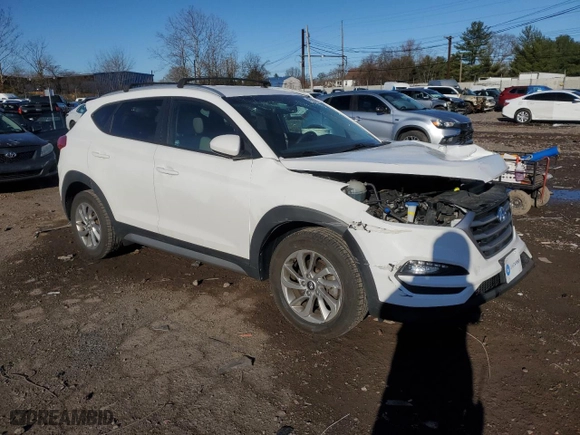 2017 Hyundai Tucson SE with VIN KM8J3CA48HU271077, listed as a Copart auction lot 49583025 with 75,555 mi miles and Salvage Title. Bid and sale history available at carsss.com. Image 4.