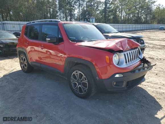 2016 Jeep Renegade Limited with VIN ZACCJADT3GPD67953, listed as a Copart auction lot 47526425 with 136,862 mi miles and Salvage Title. Bid and sale history available at carsss.com. Image 4.
