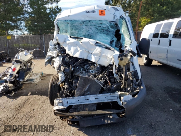 2019 Ford Transit with VIN 1FTYR2CM3KKA48702, listed as a Copart auction lot 72022724 with Not provided miles and Non repairable. Bid and sale history available at DreamBid. Image 5.
