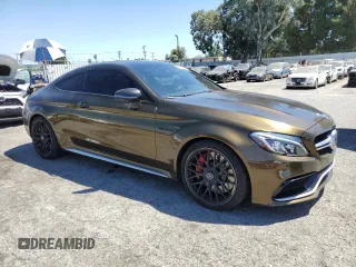 2017 Mercedes-Benz C 63 S AMG with VIN WDDWJ8HBXHF503674, listed as a Copart auction lot 68567474 with 45,088 mi miles and Clean Title. Bid and sale history available at carsss.com. Image 4.