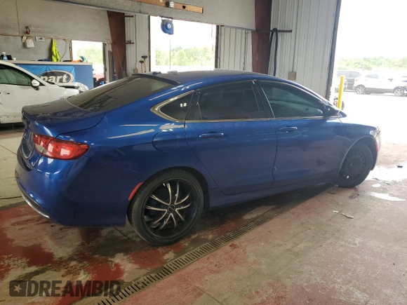 2015 Chrysler 200 Limited with VIN 1C3CCCAB1FN528457, listed as a Copart auction lot 63638205 with 243,823 mi miles and Salvage title. Bid and sale history available at DreamBid. Image 3.