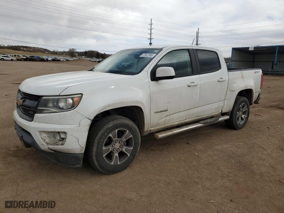 2015 Chevrolet Colorado 4WD Z71 with VIN 1GCGTCE37F1240580, listed as a Copart auction lot 47847385 with 172,035 mi miles and Salvage Title. Bid and sale history available at carsss.com. Image 1.
