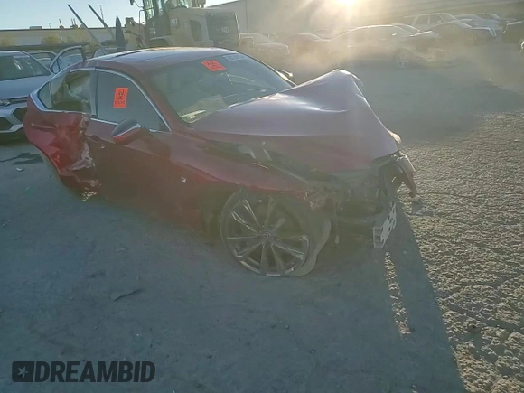 2022 Lexus IS 350 F Sport with VIN JTHGZ1B29N5050980, listed as a Copart auction lot 87334584 with Not provided miles and Salvage title. Bid and sale history available at DreamBid. Image 10.