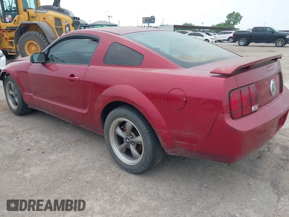 2005 Ford Mustang Deluxe with VIN 1ZVFT80N755228032, listed as a IAAI auction lot 42266782 with 256,895 mi miles and . Bid and sale history available at DreamBid. Image 3.