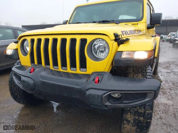 2020 Jeep Wrangler Unlimited Rubicon with VIN 1C4HJXFN7LW172944, listed as a IAAI auction lot 41474893 with 76,726 mi miles. Bid and sale history available at carsss.com. Image 17.