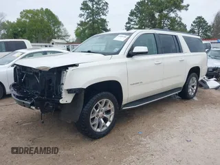 2015 GMC Yukon XL SLT with VIN 1GKS1HKC6FR178371, listed as a IAAI auction lot 41896486 with 159,282 mi miles. Bid and sale history available at carsss.com. Image 18.