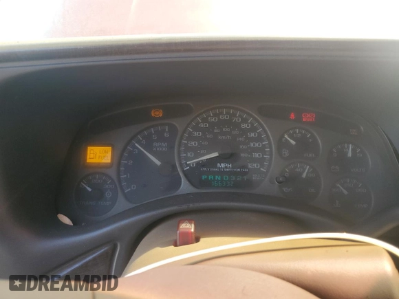 2002 GMC Yukon Denali z VIN 1GKEK63U02J118522, wystawiony jako Copart lot #52031995 z przebiegiem 166 332 mil mil oraz Szkoda całkowita • Salvage title. Historia ofert i sprzedaży dostępna na DreamBid. Obrazek 9.