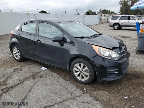 2016 Kia Rio EX with VIN KNADN5A31G6549722, listed as a Copart auction lot 53671625 with 185,834 mi miles and Clean Title. Bid and sale history available at carsss.com. Image 4.