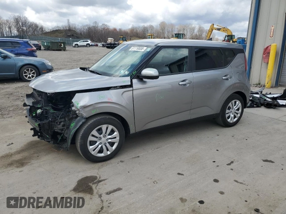 2023 Kia Soul LX with VIN KNDJ23AU0P7188585, listed as a Copart auction lot 51119555 with 11,852 mi miles and Salvage Title. Bid and sale history available at carsss.com. Image 1.