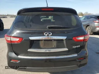 2015 Infiniti QX60 with VIN 5N1AL0MN0FC529288, listed as a Copart auction lot 50513185 with 121,832 mi miles and Salvage Title. Bid and sale history available at DreamBid. Image 6.