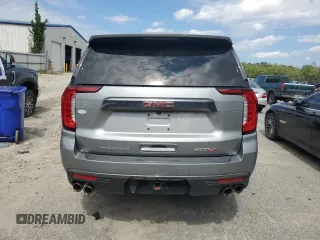 2023 GMC Yukon XL AT4 with VIN 1GKS2HKL8PR442320, listed as a Copart auction lot 73411524 with 20,984 mi miles and Salvage Title. Bid and sale history available at carsss.com. Image 6.