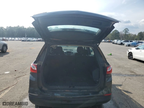 2020 Chevrolet Equinox LS with VIN 2GNAXHEV0L6271727, listed as a Copart auction lot 46811495 with 158,150 mi miles and Salvage Title. Bid and sale history available at carsss.com. Image 6.